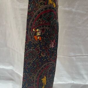 Colorful Paisley Winnie the Pooh Tie